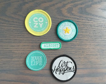 Studio Calico | Freckled Fawn | Ali Edwards | Fabric Badge Lot