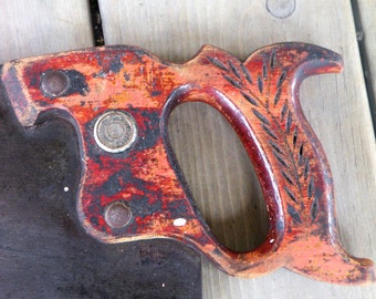 Vintage Warranted Superior Cross-Cut Skewback Hand Saw