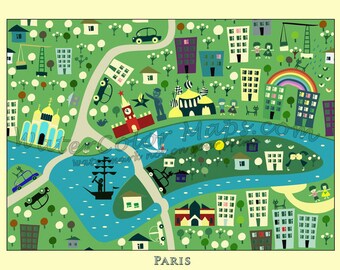 kids maps kids paris map childrens maps kids map of france map