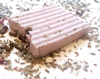 Sea salt and Shea butter lavender soap.