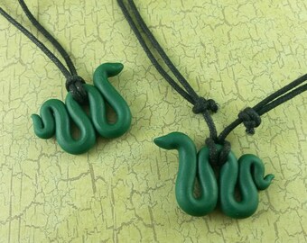 Loch Ness Monster, Cryptid Necklace, Nessie Pendant Necklace, Nessie Necklace, Polymer Clay Loch Ness Monster Necklace, Nessie Jewelry