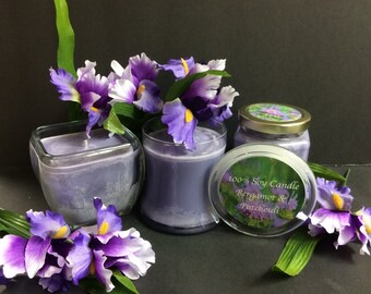 Bergamot & Patchouli 100% Soy Candle