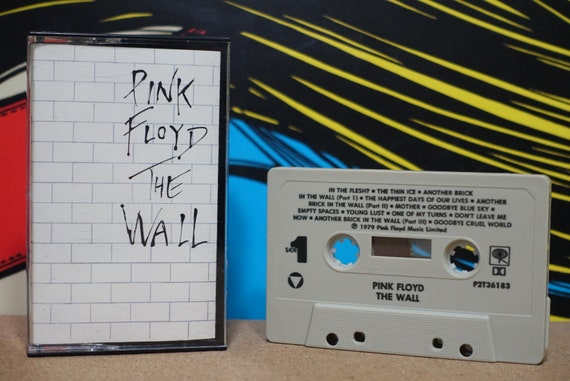 The Wall by Pink Floyd Vintage Cassette Tape