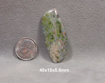 Copper in Rhyolite Cabochon