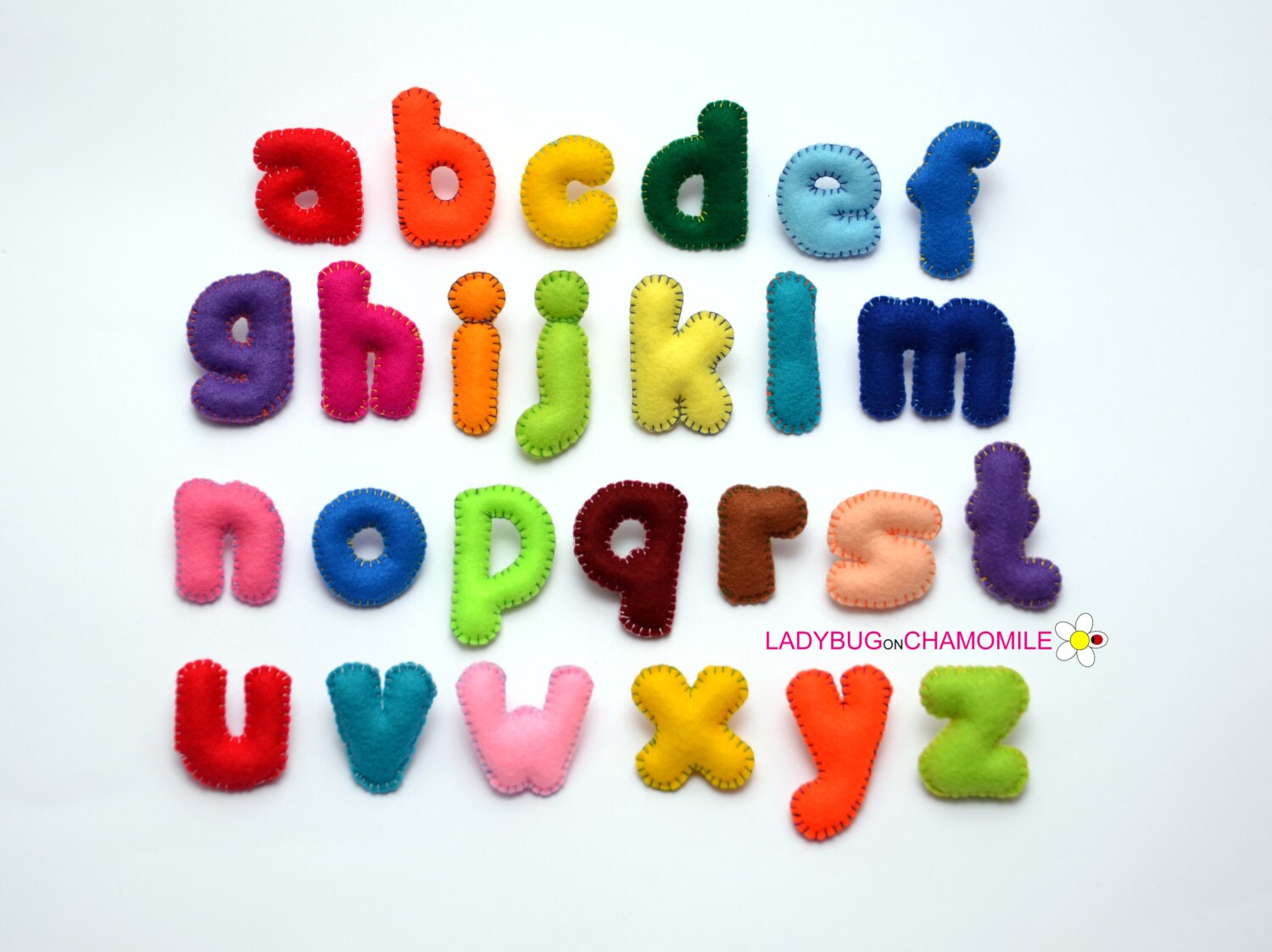 LOWER CASE Felt Magnet ALPHABET Felt Alphabet Felt Letters LOWER CASE Felt Magnet ALPHABET Felt Alphabet Felt Letters
