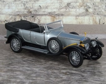 Franklin Mint 1925 Rolls-Royce Silver Ghost 1:24 Diecast very good condition boxed