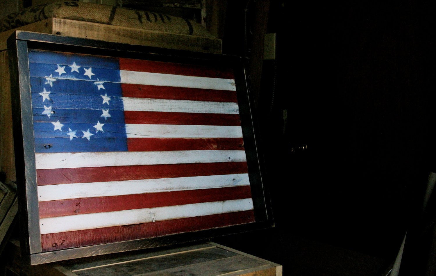 Wooden Wall Art Vintage American Flag Reclaimed Wooden Wall Art Vintage American Flag Reclaimed