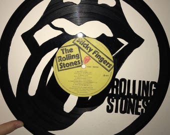 Rolling Stones Vinyl Art-Wall Decor