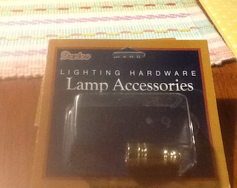 One inch gold finial lighting hardware lamp accessory