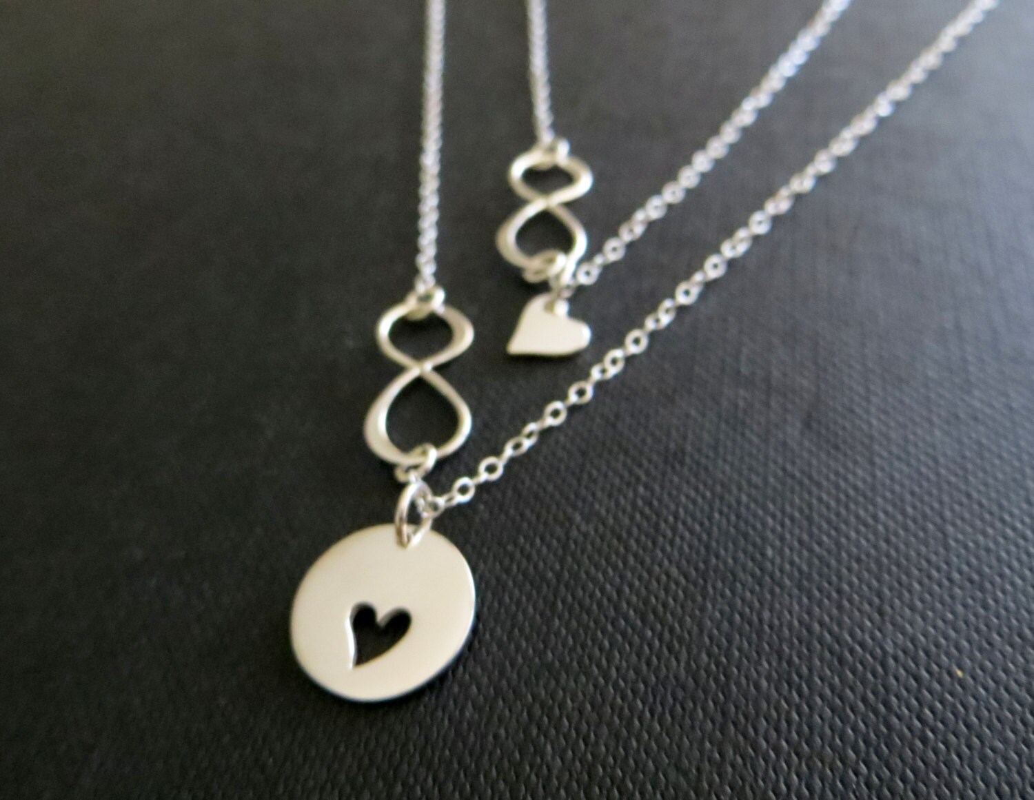 Mutter und Tochter Infinity Kette Geschenk für Mama Mutter und Tochter Infinity Kette Geschenk für Mama