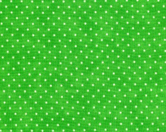Moda Essential Dots #8654-33 Grass Green - 1 Yard Cut