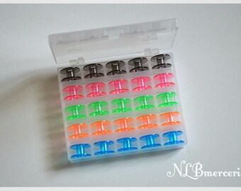Plastic storage box for 25 + 25 cans cans
