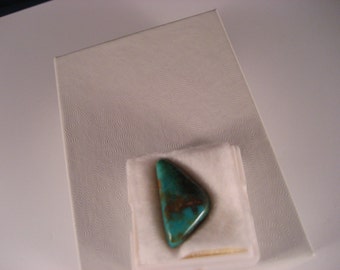 1 Royston Turquoise Cabochon 6.55 Carat 22 mm x 12 mm