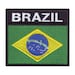 Brazil Badge Flag Embroidered Patch