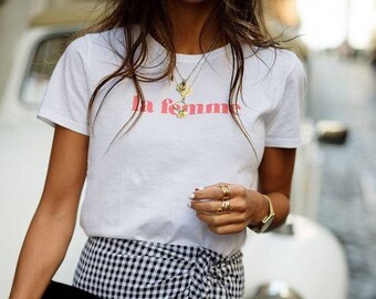 LA FEMME woman ladies t-shirt