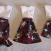 Plus Size Barbie Outfits, Florals - Handmade