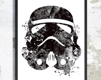 Clone trooper helmet Star Wars DIY printable paper model