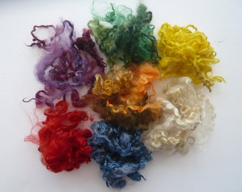 Heidifeathers Curly Wool Mix - 7 Different colours