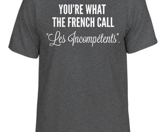 Funny Home Alone You're What The French Call Les Incompetents Christmas T-Shirt Gift Tee All Sizes Mens Ladies Gift Movie Film Retro Classic