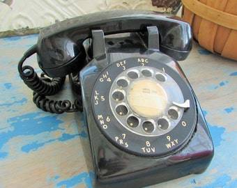 60's rotary phone, made in Canada
