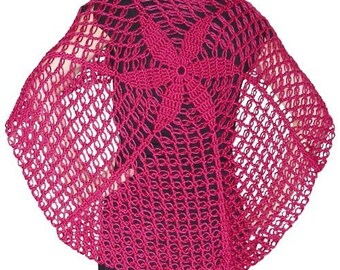 The Yuet Shawl - PDF Crochet Pattern - Instant Download
