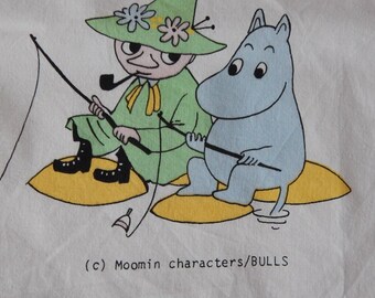 MOOMIN Caracters Pelmet, Vintage Moomin Fabric