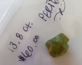 Rough Peridot Carat - 13.8ct