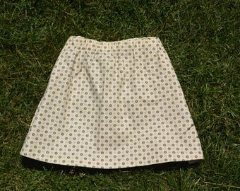 Upcycled Vintage skirt - Size 16 Eco Fashion