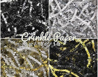 Metallic Blend Crinkle Paper | 5oz 10oz or 1lb