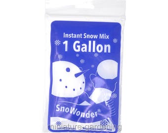 SnoWonder, Gallon for Miniature Garden, Fairy Garden