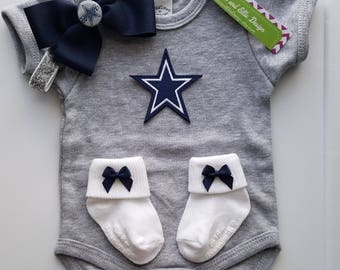 baby girl dallas cowboys outfit-dallas cowboys newborn-dallas cowboy baby gift-baby cowboys-dallas cowboys for baby-cowboys for girl