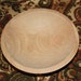 9" Solid Beech Bowl,Wooden Salad Bowl,Unfinished Wooden Bowl,Hand Turned Wooden Bowl,Traditional Beech Bowl,9" Wooden Salad Bowl