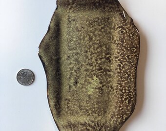 Unique Stoneware Ceramic Plate