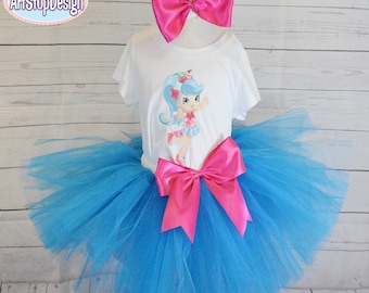 Shopkins Shoppies birthday outfit,FREE SHIPPING,tutu outfit,birthday girl,Shopkins set,colorful tutu,colorful outfitt,Shopies