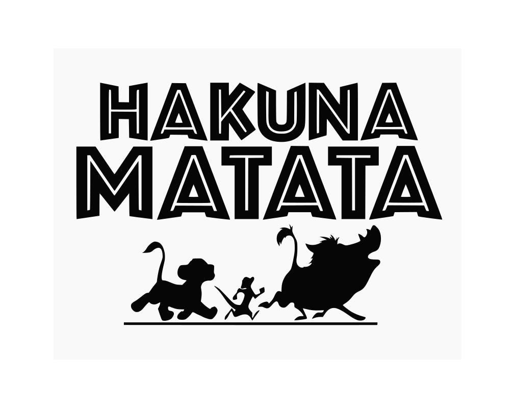 Download Lions King SVG Hakuna Matata SVG Disney svgCricut cut file