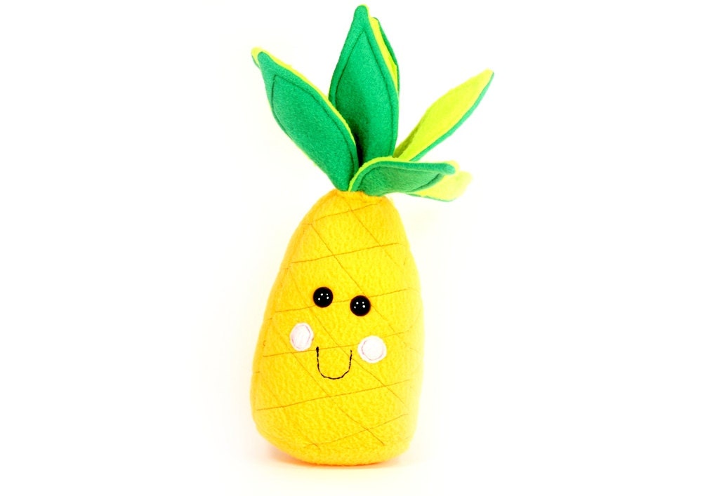 Pineapple plush play food Cute Kawaii Pineapple Plushie