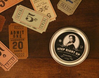 Step Right Up - Cedar, Saffron and Vetyver Scented Balm