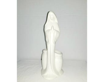 Royal Haeger Virgin Mary Planter,Madonna Planter,Mid Century,Virgin Mary,Art Deco,Royal Haeger,USA,Religious Gift,Jardiniere,MCM,1960s