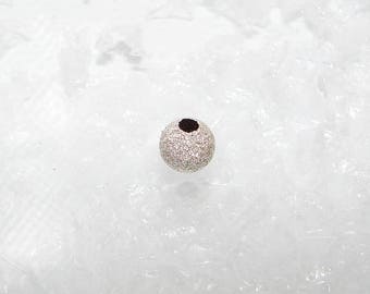1 silver bead ball 6.0 mm. Sequined, silver bead first title. (6439879)
