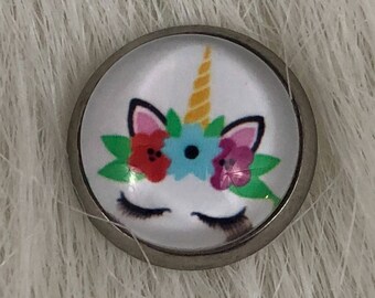 Unicorn Face Tie Tack, Lapel Pin, New