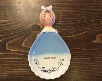 Vintage 1966 Davar Products Spoon Rest
