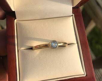 Be Mine, Gold Ring, Engagement Ring, Topaz Ring, Birthstone Ring