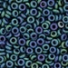 Demi Round 11/0 : Matte-Color Iris Teal, 2.2mm TOHO Seed Bead, 8 Grams (TN-11-706)
