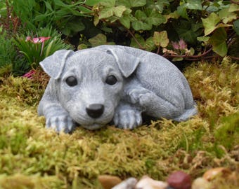 Terrier Statue Terrier Memorial Terrier Garden Statue Jack