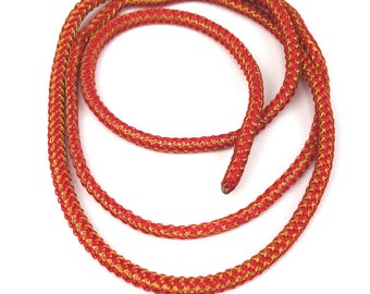 Large 5 mm X 50 cm two-tone nylon braided cord