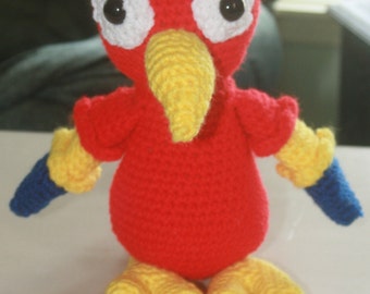 Crochet Amigurumi Parrot
