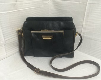Capezzio, faux leather purse,bag, vegan leather, shoulder bag, purses,bags, kiss lock coin purse