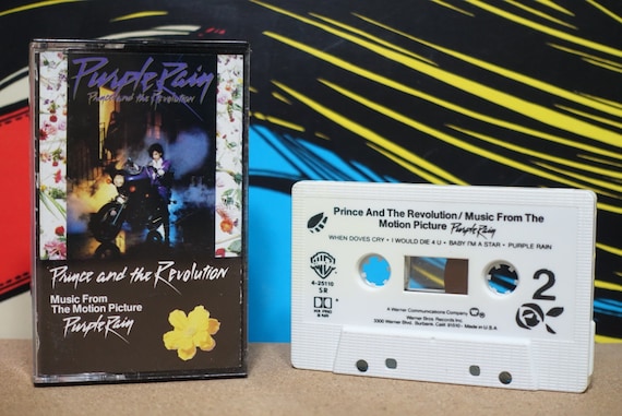 Purple Rain by Prince Vintage Cassette Tape