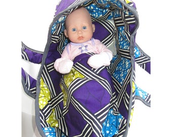 Small baby bassinet model wax 30 cm