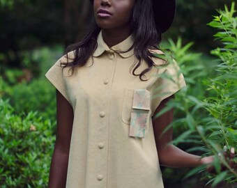 1960s suede dress peter pan collar
